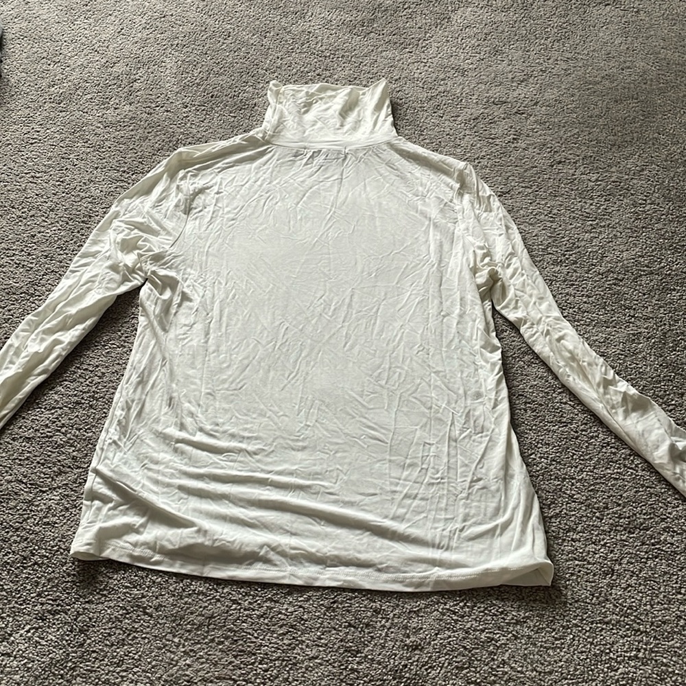 White turtleneck